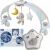 Chicco Rainbow Sky crib mobile, night light, and packaging