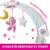 Chicco Rainbow Sky Baby Crib Arch, featuring a rainbow canopy, plush toys, and a removable nightlight, creating a calming environment for your baby