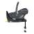 Maxi-Cosi Pebble 360 infant car seat, side view, showing the base and installation