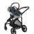Maxi-Cosi Plaza+ stroller with car seat, blue