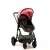 Asalvo Sidney stroller with sport seat, pink
