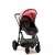 Asalvo Sidney stroller with sport seat, pink