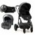 Asalvo Sidney 3-in-1 Stroller Travel System with Car Seat and Bassinet