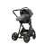 Asalvo Sidney stroller with car seat, black