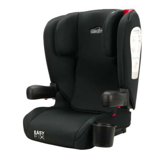 Asalvo Easyfix ISOFIX klappbarer Kindersitz mit Becherhalter 15-36 kg #schwarz 43021984