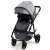 Asalvo Two+ convertible stroller with seat unit, grey
