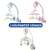 Chicco Next2Dreams musical mobile with night light, available in 3 colors: blue, pink, and neutral