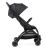 Side view of Chicco TROLLEYme stroller, black