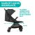 Chicco TrolleyMe stroller with fully reclining backrest for newborns