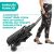 Chicco TrolleyMe stroller folded and pulled like rolling luggage