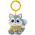 Chicco Cloudy Music On the Go raccoon toy, musical stroller toy