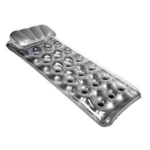 Intex 58894 Zračni madrac s naslonom - srebrni, 188 x 71 cm 107512321 - Intex