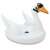 Intex Mega Swan Island inflatable pool float, white swan design