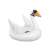 Intex Mega Swan Island inflatable pool float, white swan design