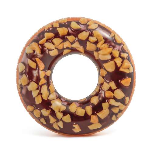 Haselnuss-Schokoladen-Doughnut schwimmend Karamell Strand Artikel 43326076