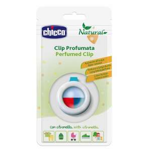 Natural Clip - illatosított klipsz 1db citronellával illatosított, vízálló 50062362 Chicco Rovarriasztó szer