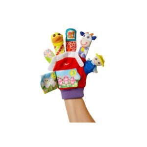 Chicco Farmyard Finger Puppet Glove for interactive storytelling - Puppet Toy