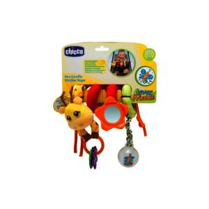 Hračka na kočík Žirafa - so zrkadielkom, hrkálkou a textilom 43041420 Kočíky & pŕslušenstvo