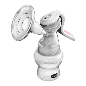 Chicco NaturalFeeling Manual Breast Pump with NaturalFeeling Bottle - Breast pump