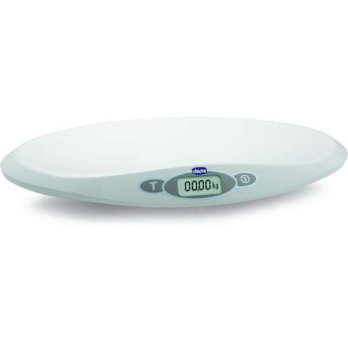 Chicco baby scale with weight stabilization feature, white, digital display