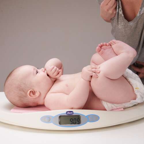 Digitale Säuglingsgewichtsstabilisierungsfunktion zum Wiegen eines sich bewegenden Babys 73098789