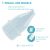 PhysioClean manuális szívósíphoz alkatrész  - 10 db csecsemő orrtisztítás 43041454