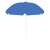 Malatec 2m blue beach umbrella isolated