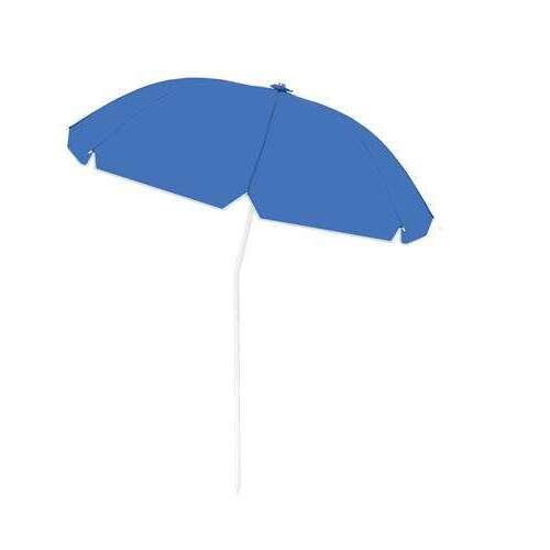 Malatec 2m blue beach umbrella isolated on white
