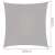 Malatec 3.6x3.6m square grey sun sail with dimensions