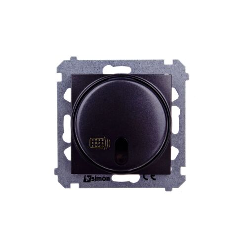 Simon 54 Távvezérelt kapcsoló relével antracit DWP10P.01/48