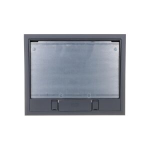 Kaseta podłogowa zasilająca 9-modułowa szara GES6-2U10T 7011 7405321 147247405 - Connector & Dugalj