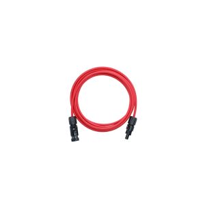 MC4 csatlakozós hosszabbító - napelem kábel KENO 4mm2 piros 3m KENO PRZ-4MM-RED-3M 147247512 - Kertépítés