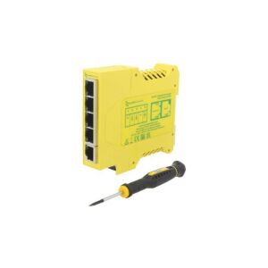 SW-525 Ethernet kapcsoló, (nem kezelhető), portok száma: 5, 4457V DC, RJ45