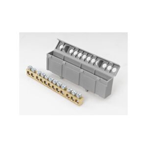 Listwa zaciskowa 12-polowa 1-16mm2 szara LZMI-W12 147247821 - Pomoc w instalacji elektrycznej