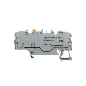 Conector 2-conductoare 2,5mm2 detașabil gri TOPJOBS 2002-1971 147247843 - Blocuri terminale