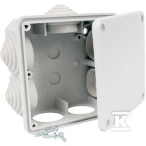 Cutie n/t 117mm 117x 42mm plastic IP54 8110 KA (1/28) 147247919 - Doze de legătură și conexiune