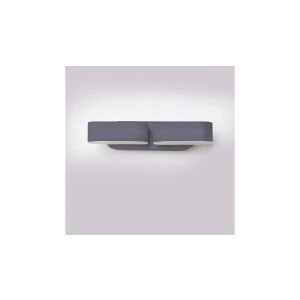 Oprawa elewacja VT-814 12W LED WALL LIGHT COLORCODE:3000K -GREY BODY 8294 147247920 - Zewnętrzna lampa ścienna