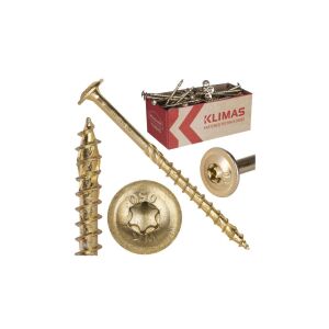 Șuruburi de dulgher cu cap de spălare și soclu WKCP TX 8.0x100 50buc 147248011 - Fixator