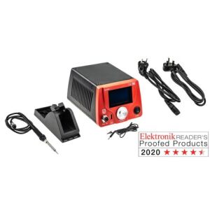 Stacja de lipit, cu 2 ieșiri, 220 → 240V, 75W, RS PRO +500C Lipire 147248082 - Mașini de lipit