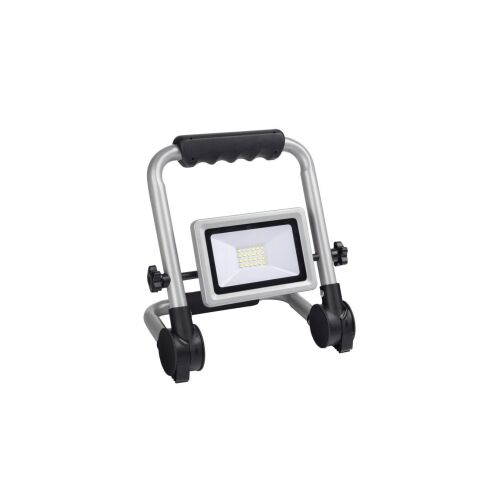 Hordozható Flexi lámpatest 20W LED, összecsukható állvány 1600lm, 4000K, IP65, 1,5m gumírozott, ezüst / 47992