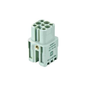 Conector feminin dreptunghiular HAN 8pin 10A 50V 09360082732 147248165 - Conectori și mufe