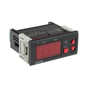 Hőmérséklet szabályozó be/ki 1-kimenetű, Uz 230 V AC, 77 x 35mm 147248174 - Szobatermosztát