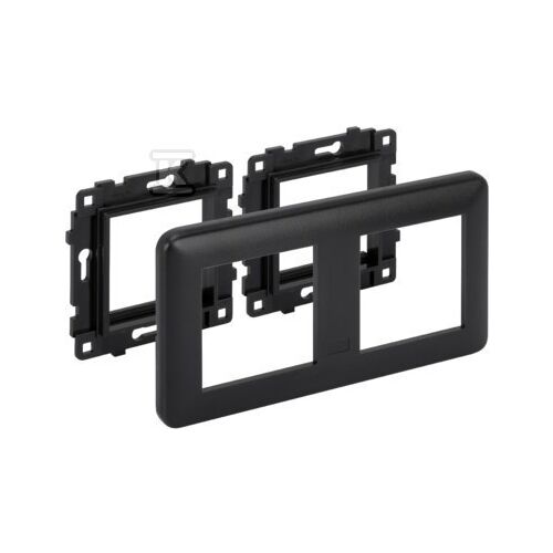 Simon Connect Beépített tartó kerettel 2x K45, szürke grafit KR445/14 147248702