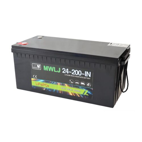 MWLJ 24-200-IN: LiFePO4 akkumulátor 25.6V/200Ah IN / LiFePO4 akkumulátor 25.6V/200Ah IN - (522x240x218mm)
