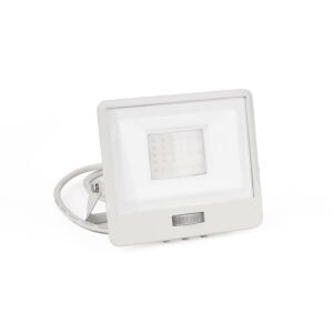 V-TAC 30W-os LED projektor SAMSUNG CHIP Mozgásérzékelő Fehér Kábel 1M VT-138S-1 4000K 2340lm 5 Éves Garancia