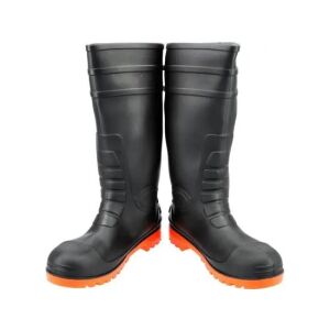 Yato YT-80888 Gumicsizma, Fém lábujjjal, 46-os méret, S5, SRA, Fekete