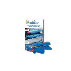 0,5-6 mm-es szigetelő sztriptíz hüvelyes krimpelővel+kábelkés 8-13mm/Weicon elektromos szerelési készlet 1/52881001 147248964 - Kézi szerszám