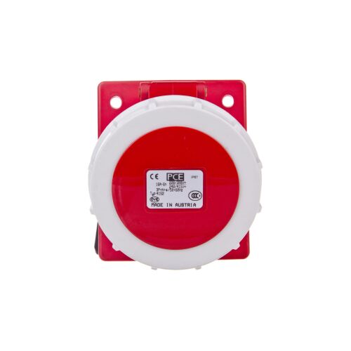 Soclu panou unghiular 16A 5P 400V/80x97/ roșu IP67 4152-6F78 147249084