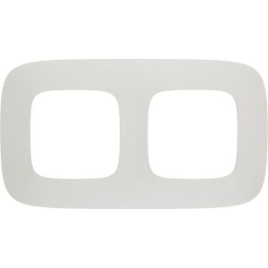 Legrand Cadru dublu VALENA ALLURE, aluminiu (754392) 147249237 - Rame pentru întrerupătoare