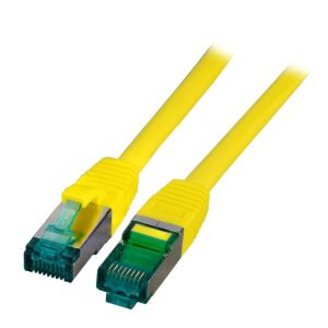EFB EFB RJ45 Patchkabel S/FTP, Cat.6A, LSZH, 5m, gelb 147249277 - Kabel UTP